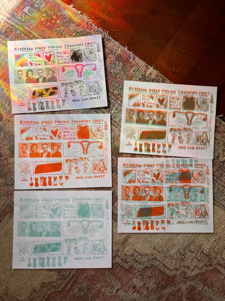 test prints